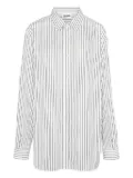Jean Paul Gaultier striped shirt - White