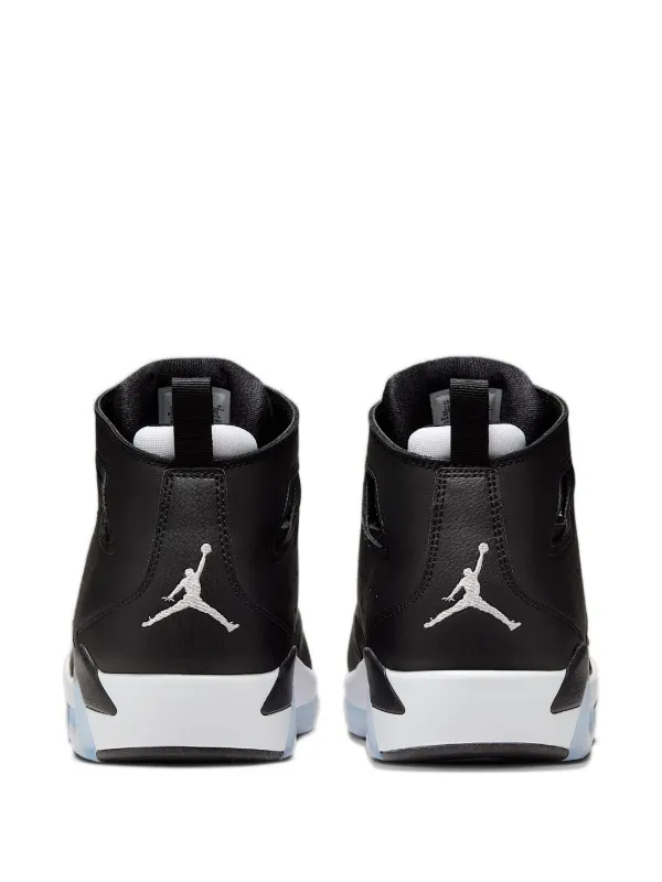 jordan flights black and white