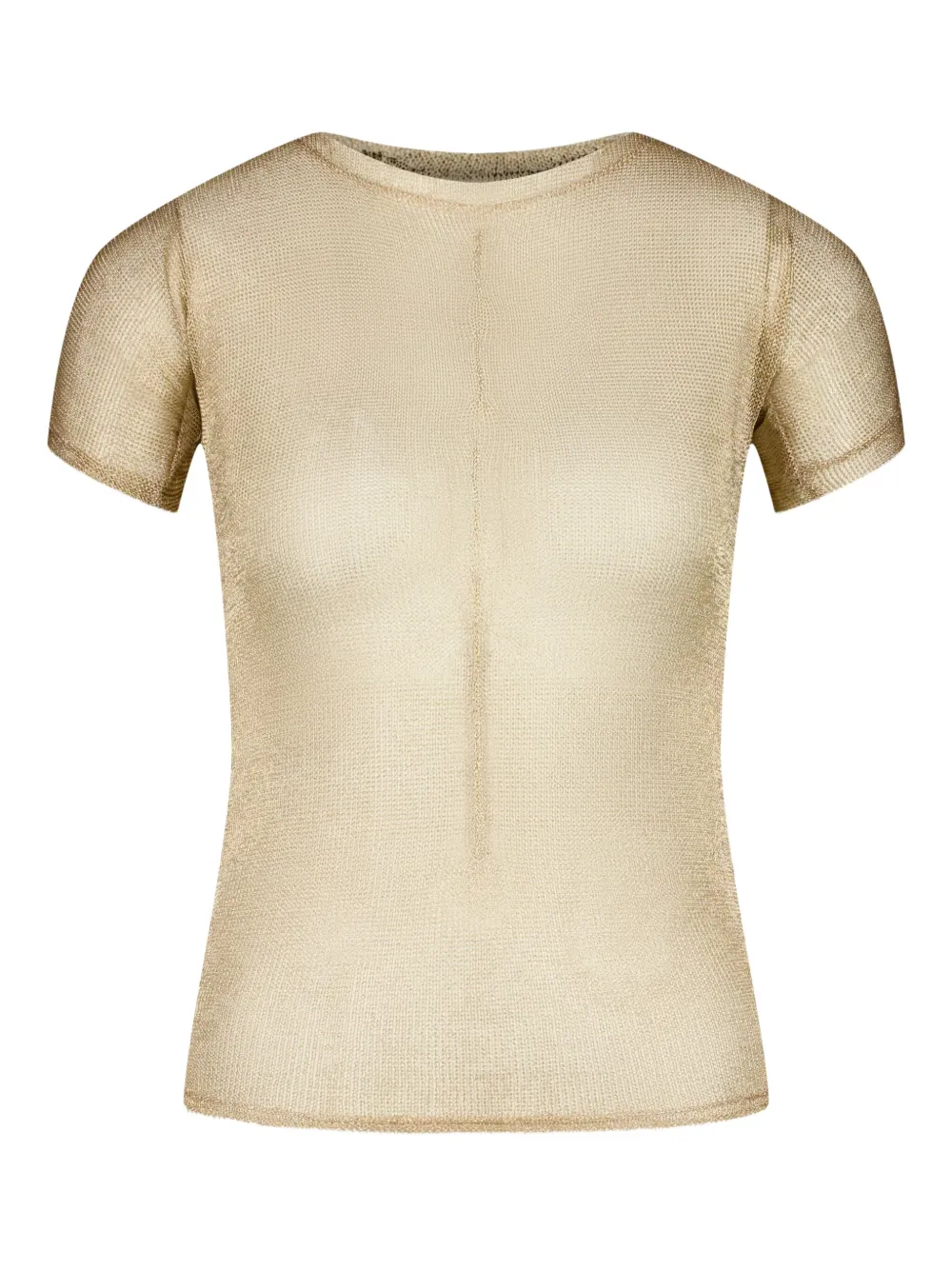 Ottolinger Gebreid T-shirt Goud