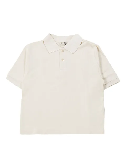 Auralee cotton polo top
