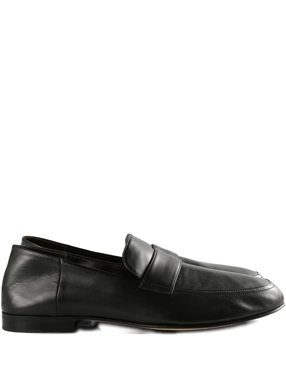 The Row leather loafers | Black | Image 1