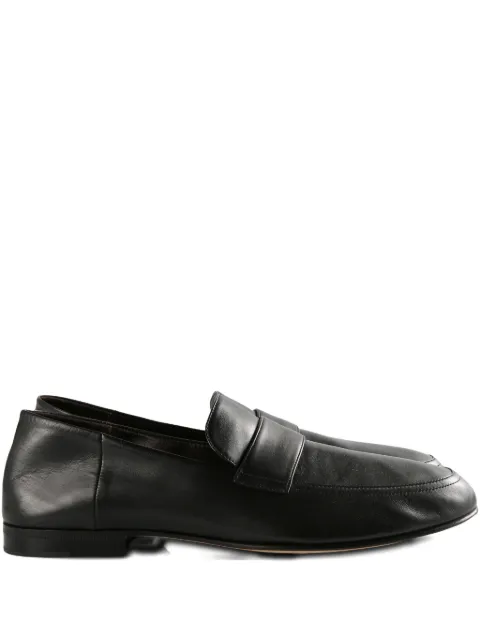 The Row leather loafers