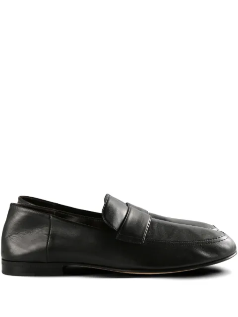The Row leather loafers