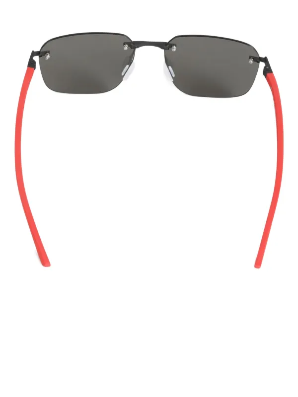 TAG Heuer サングラス ブラック Tag Heuer Eyewear Vingt Sept サングラス | ブラック | FARFETCH JP