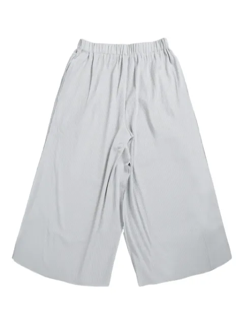 Pleats Please Issey Miyake A-Poc cropped trousers