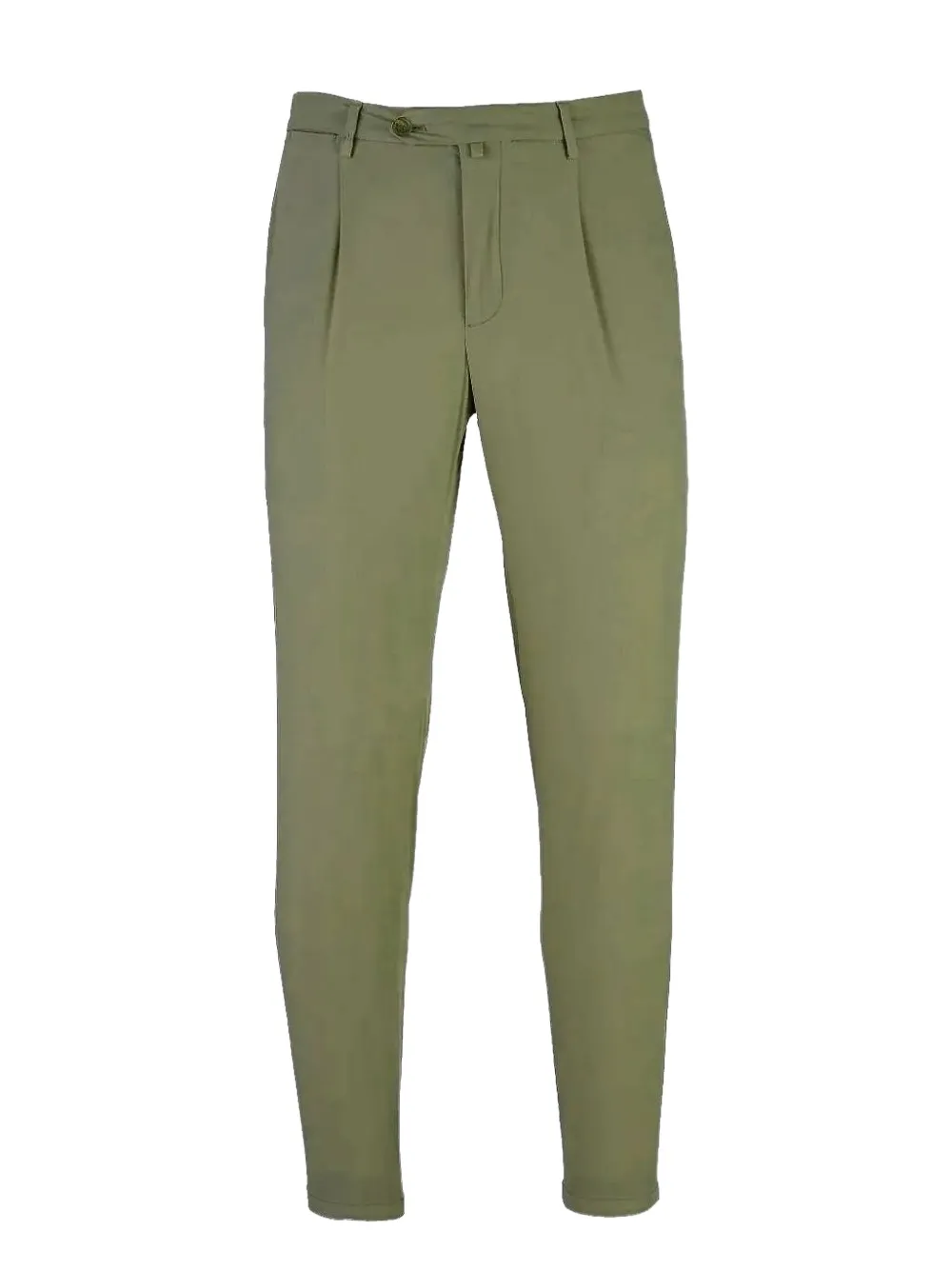 Briglia 1949 Broek met geplooid detail Groen