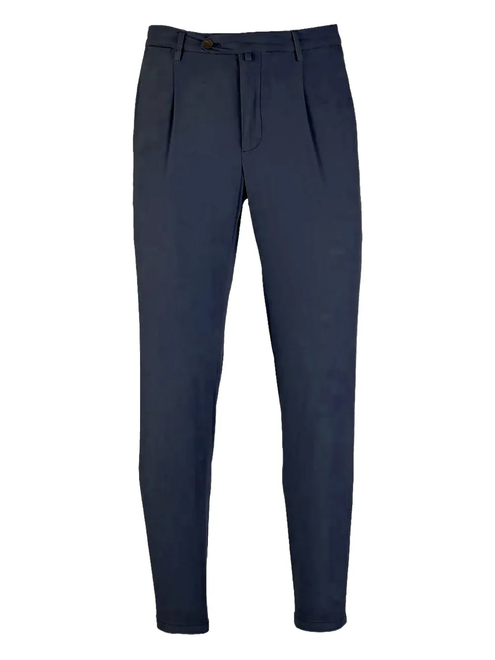 Briglia 1949 Broek met geplooid detail Blauw
