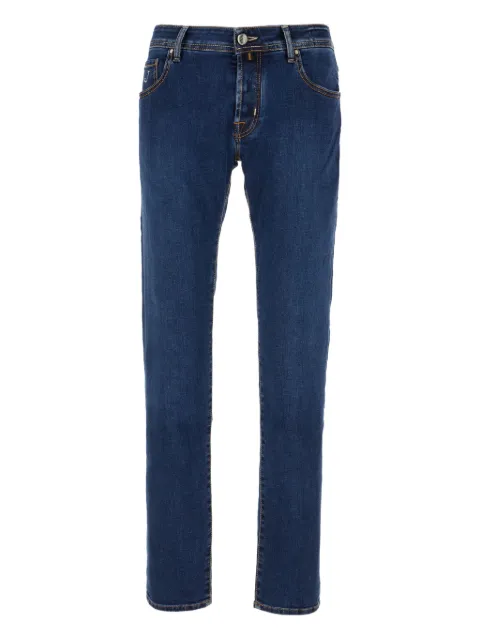 Jacob Cohën contrast-stitching jeans
