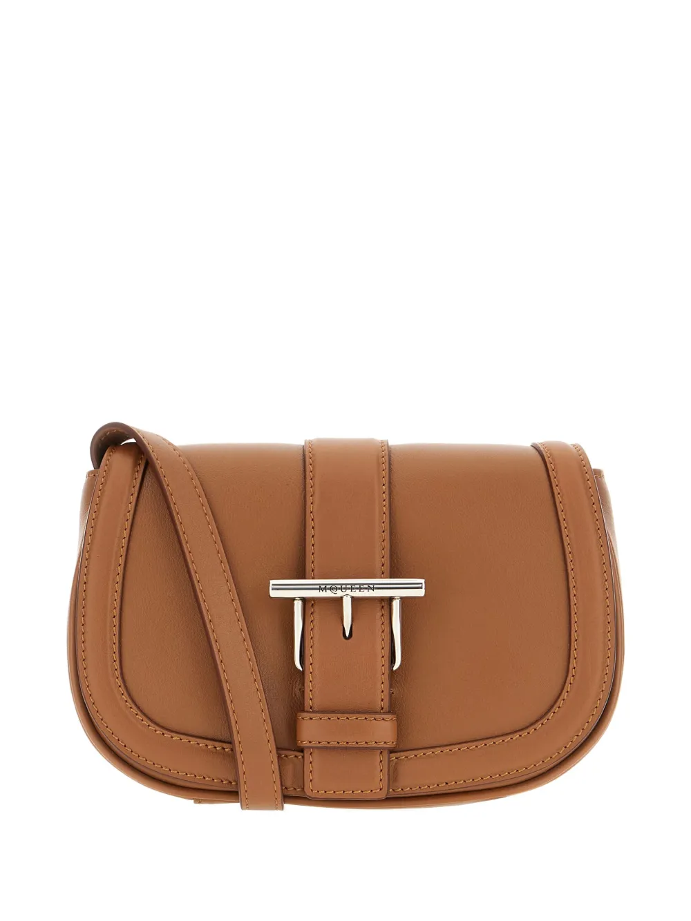 Alexander McQueen Laarzen met gesp Bruin
