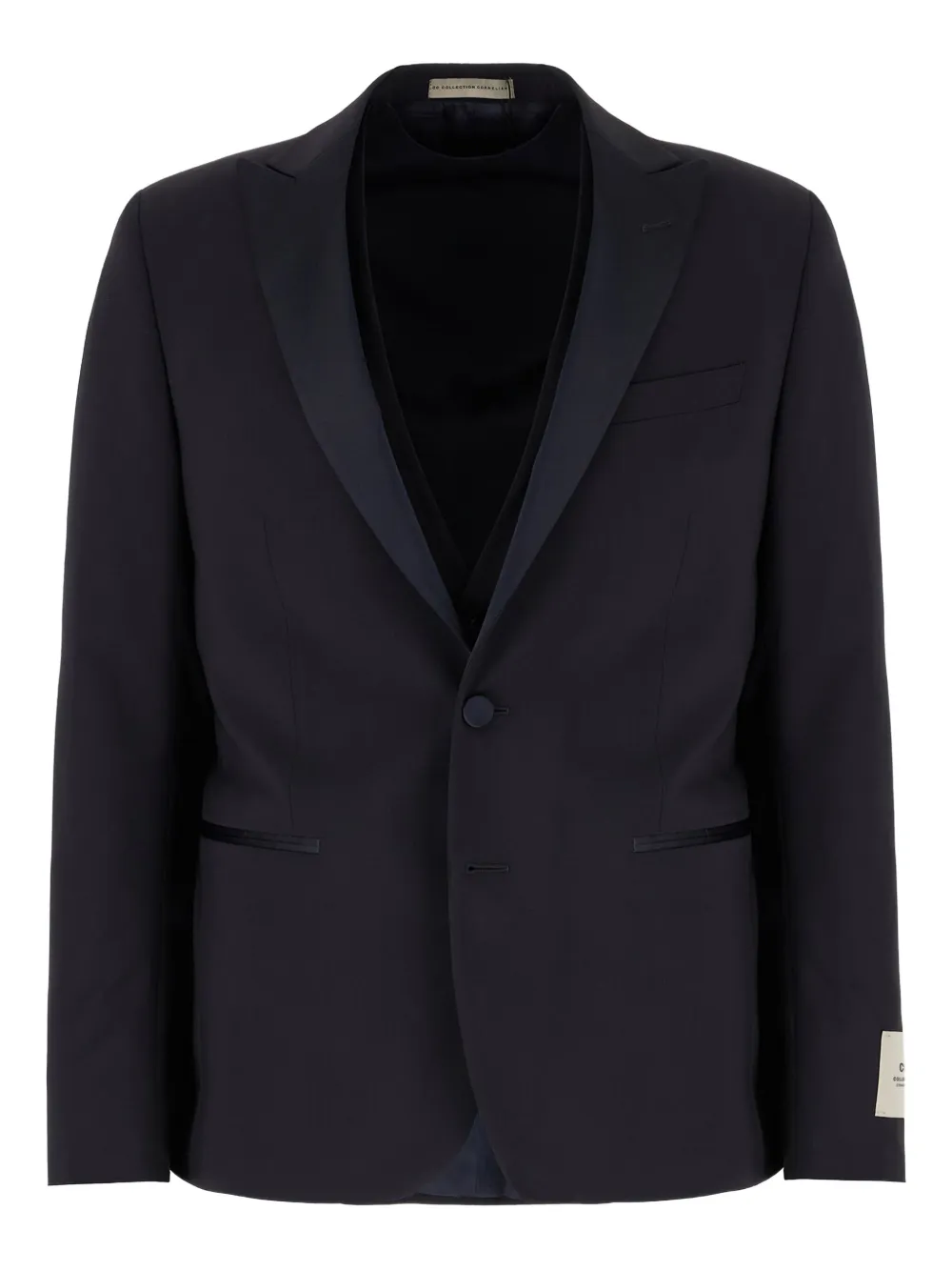 Corneliani Pak met enkele rij knopen Blauw