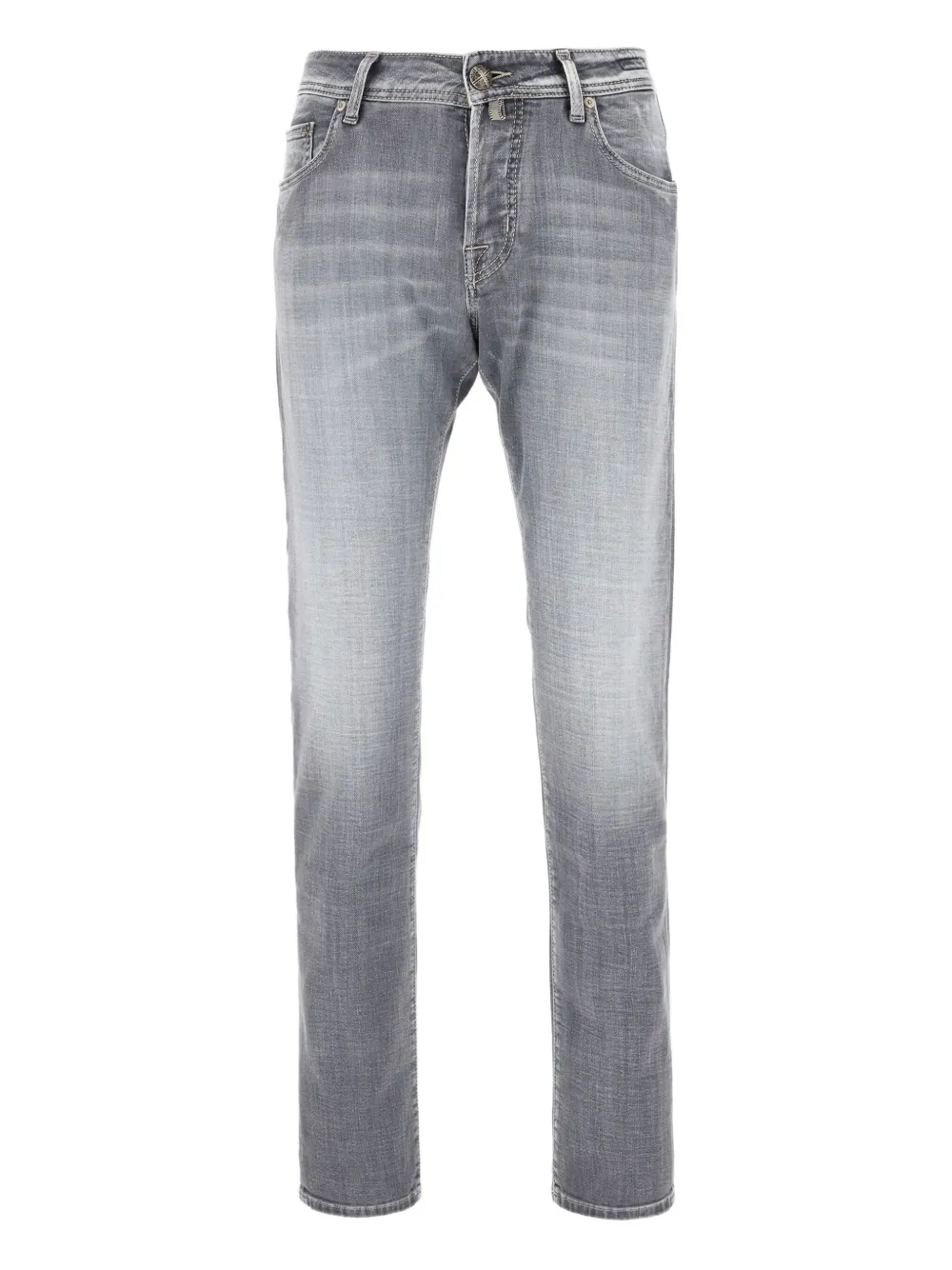 Jacob Cohën faded five-pocket jeans