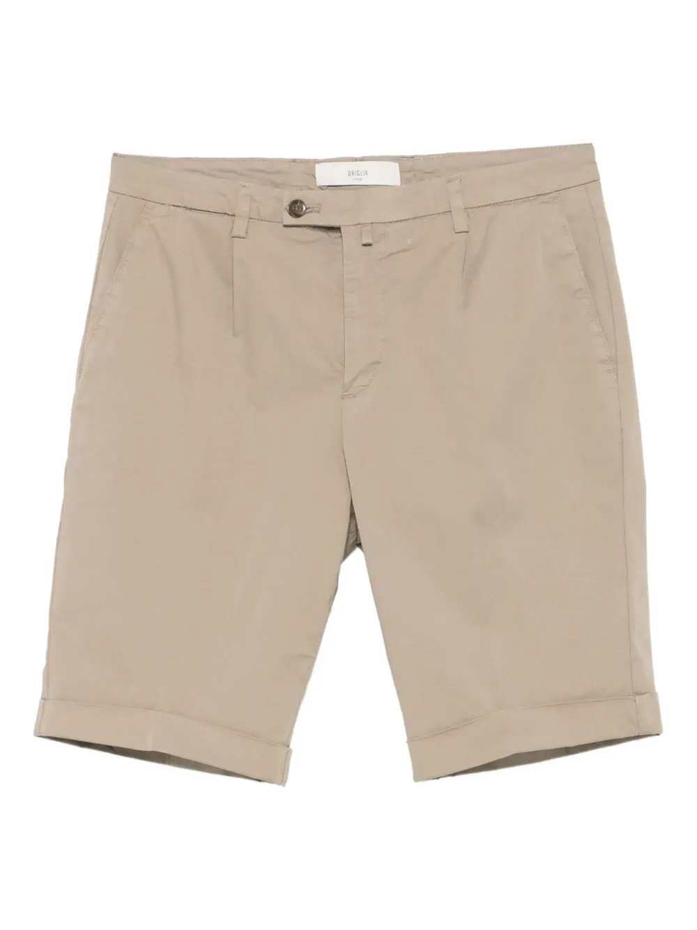 Briglia 1949 Slim-fit shorts Beige