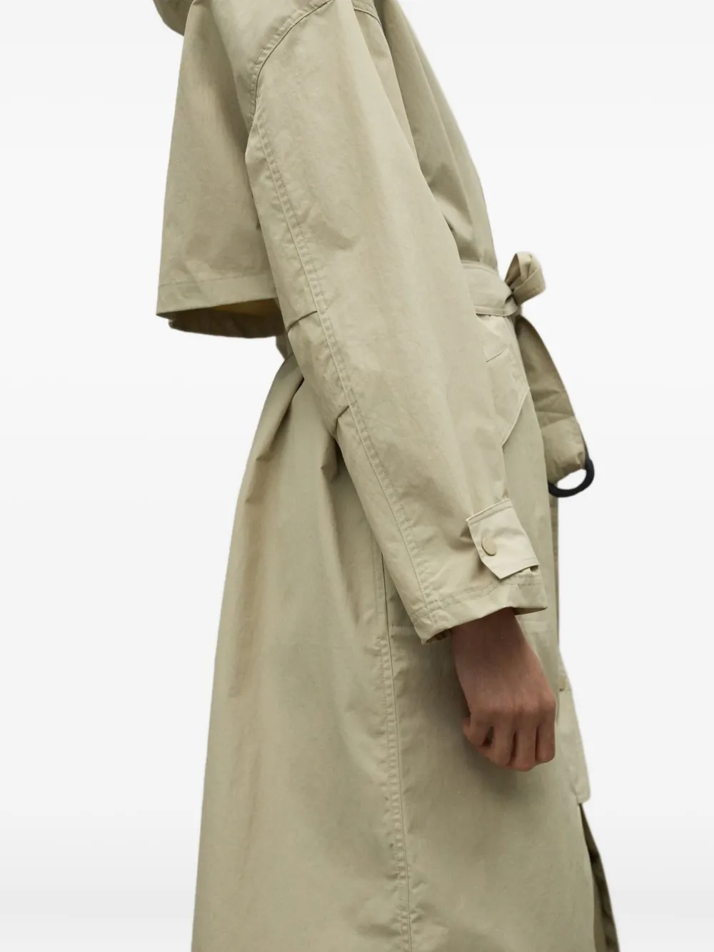 Ecoalf Hooded Trench Coat