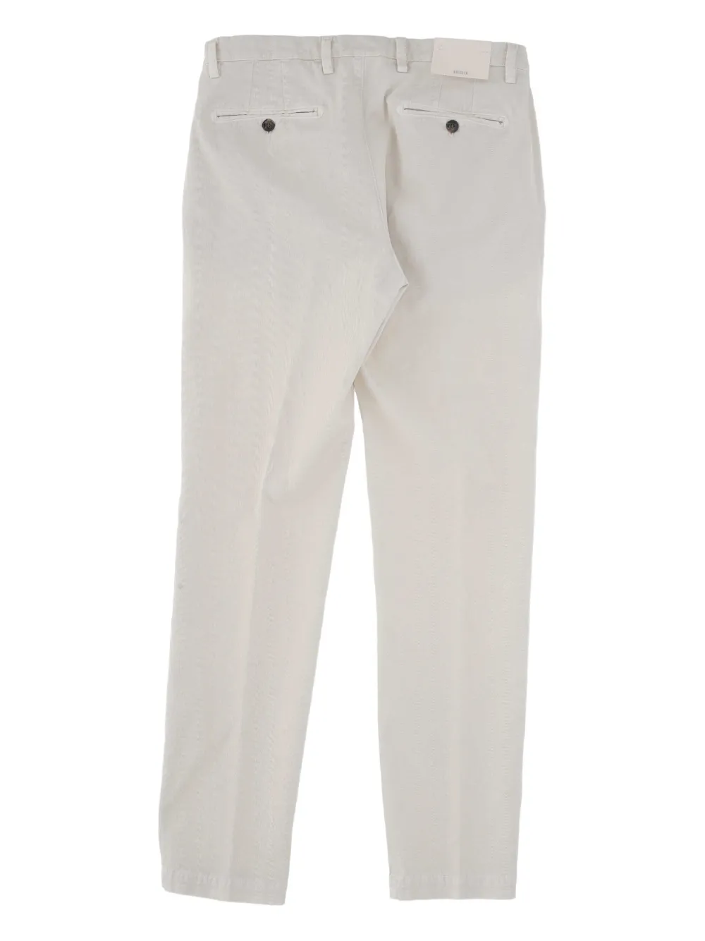 Briglia 1949 pressed-crease trousers - Wit