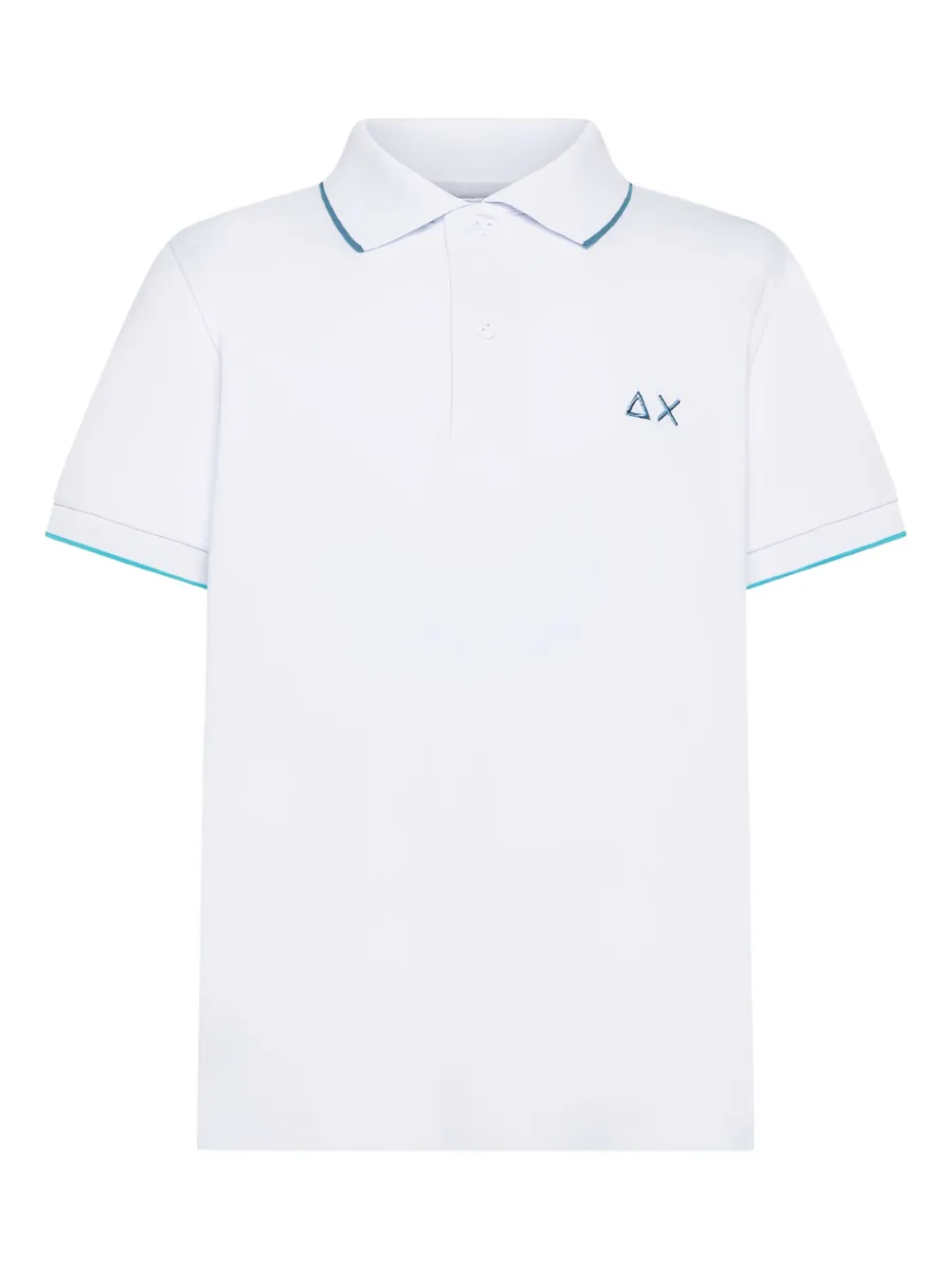 SUN68 KIDS playera tipo polo stretch | blanco | Image 1