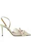 MACH & MACH 95mm Orchid pumps - White