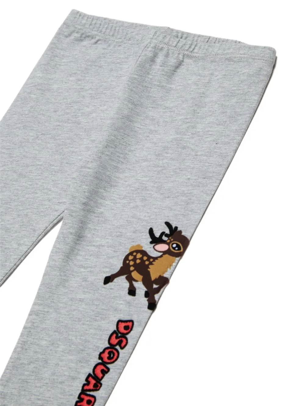 DSQUARED2 KIDS Katoenen legging Grijs
