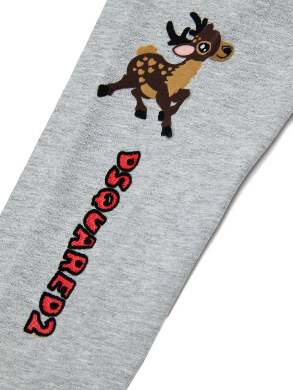 DSQUARED2 KIDS Katoenen legging Grijs