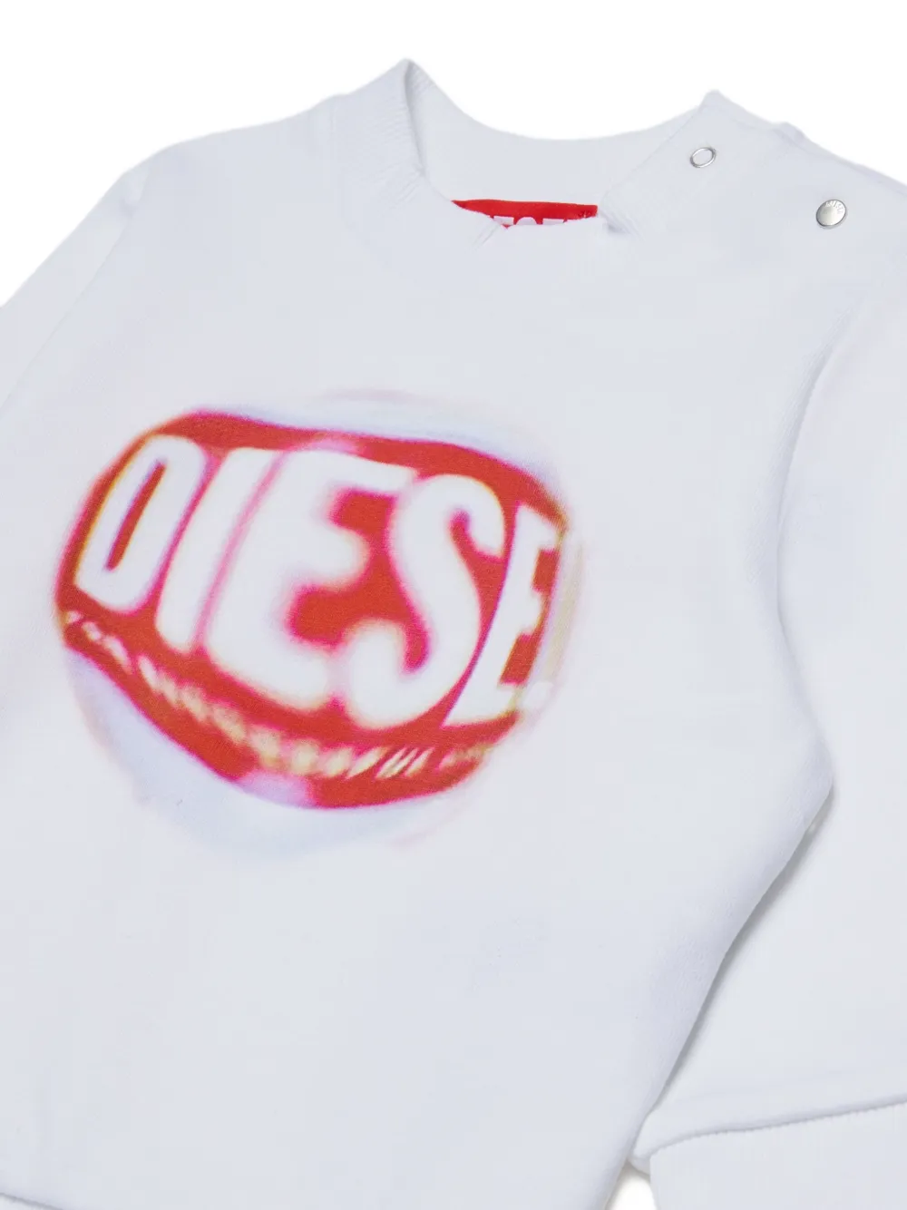 Diesel Kids Stajikb sweater Wit