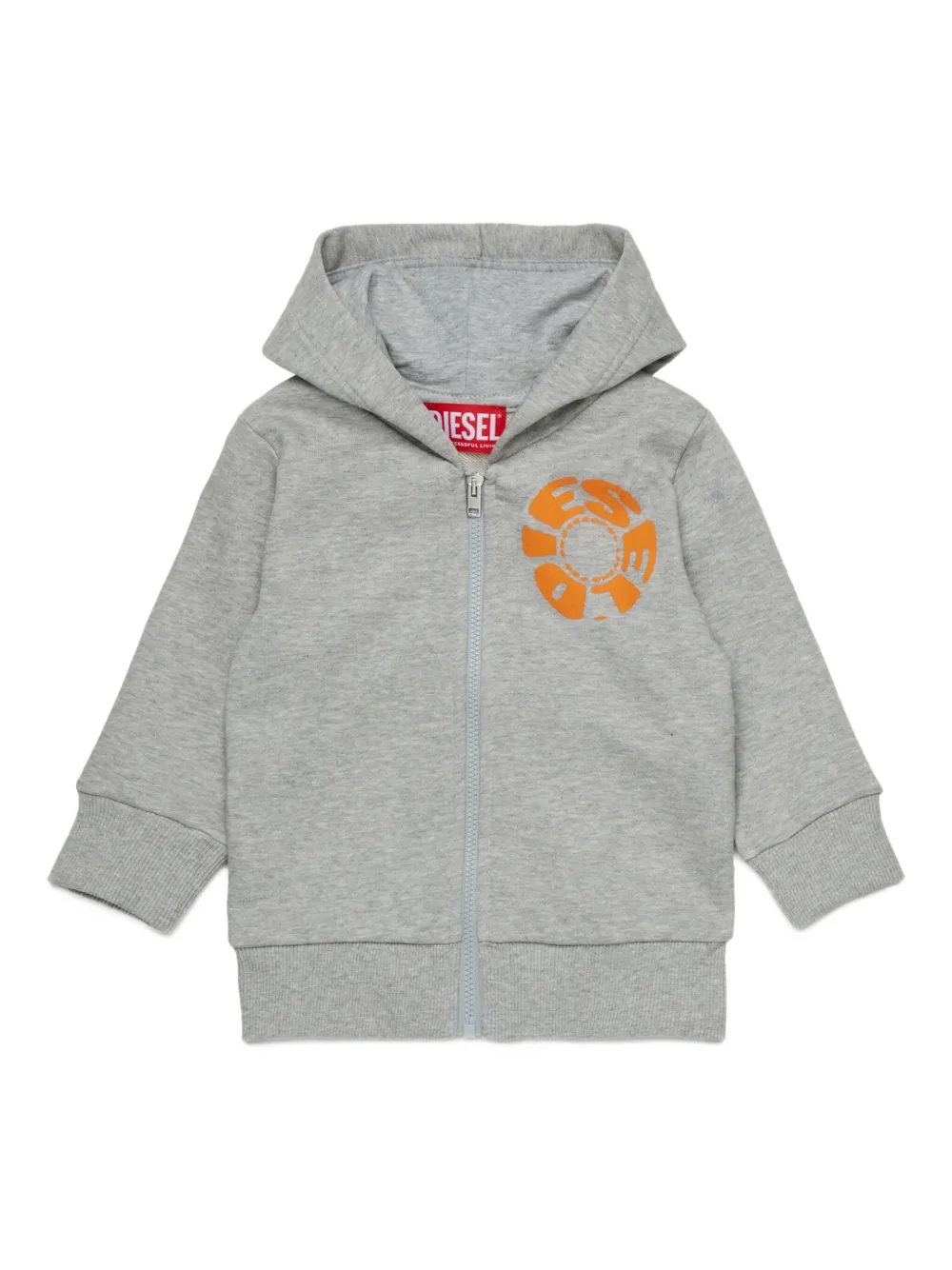 Diesel Kids Spravob hoodie Grijs