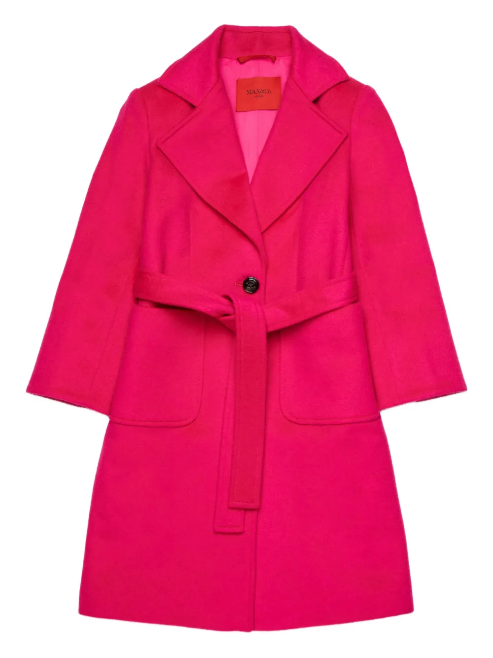 MAX&Co. Kids Runaway wollen jas Roze