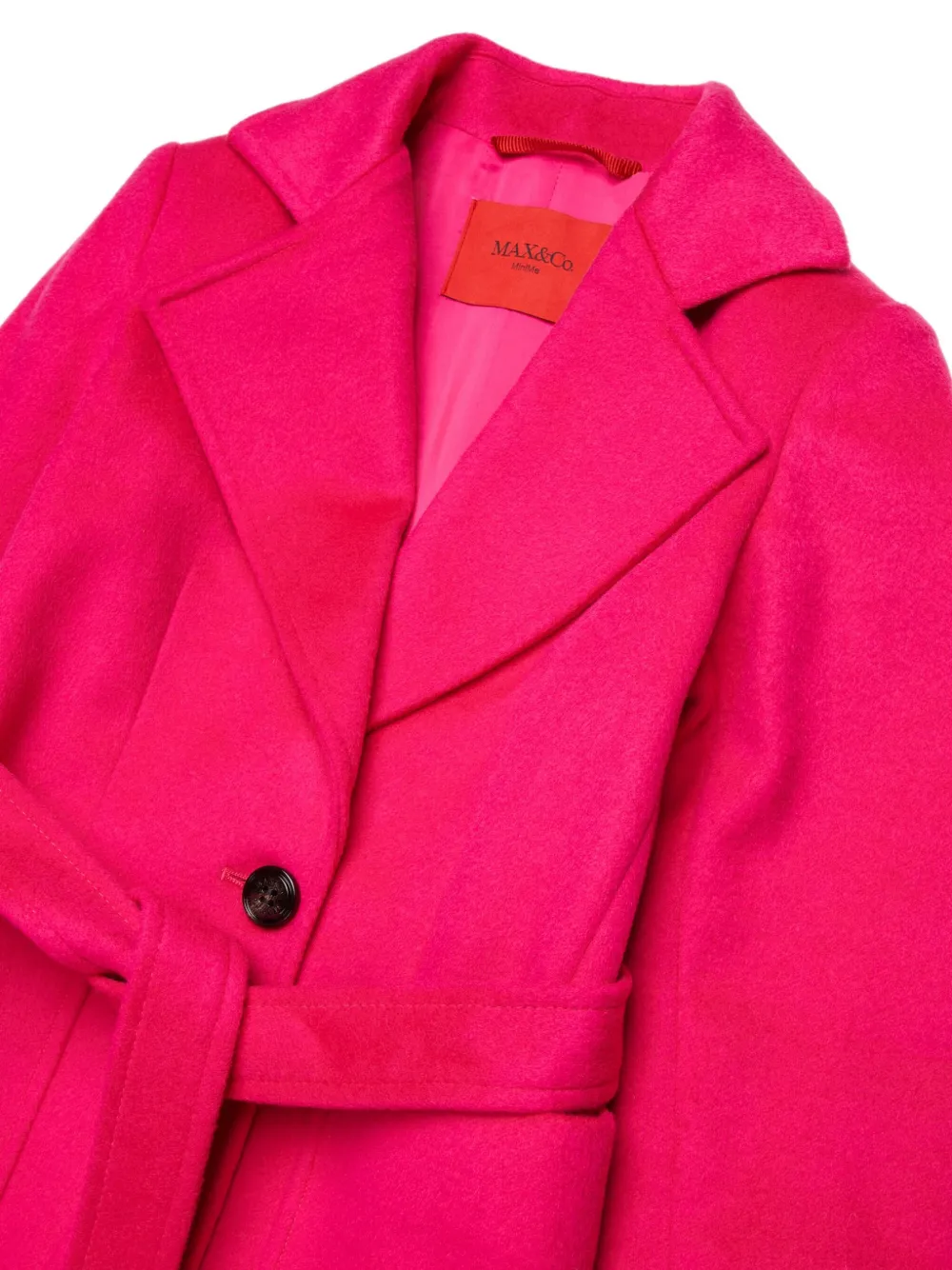 MAX&Co. Kids Runaway wollen jas Roze