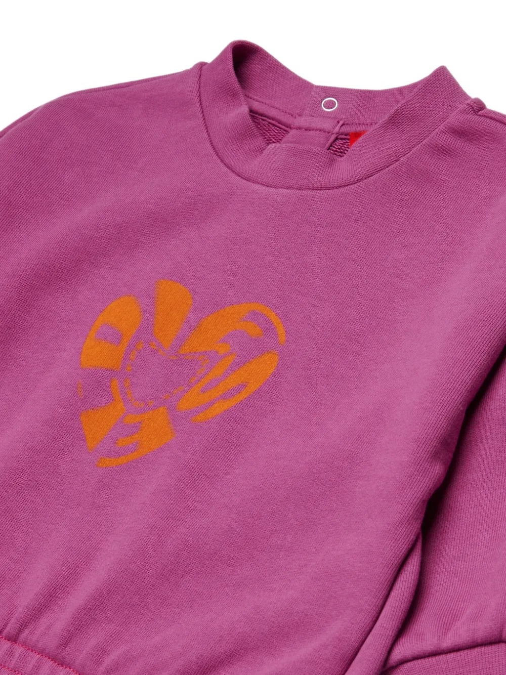 Diesel Kids Sweater met hartprint Roze