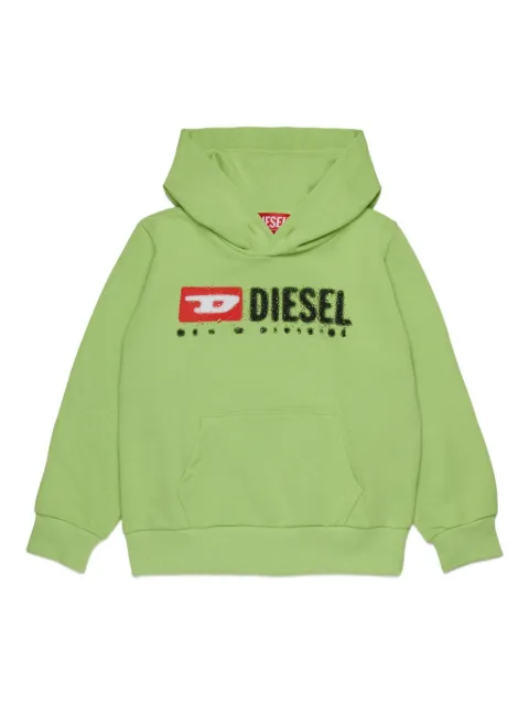 Diesel Kids hoodie con logo estampado