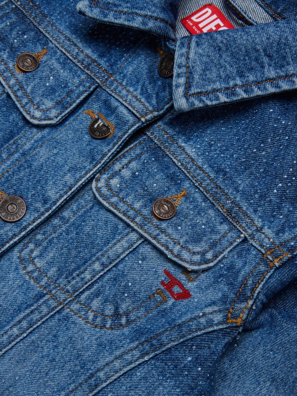 Diesel Jslimmy-j Jacket In Blue