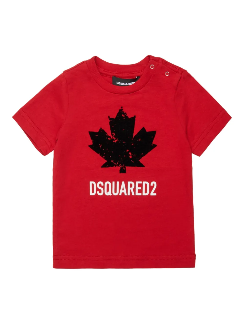 DSQUARED2 KIDS T-shirt met logoprint Rood