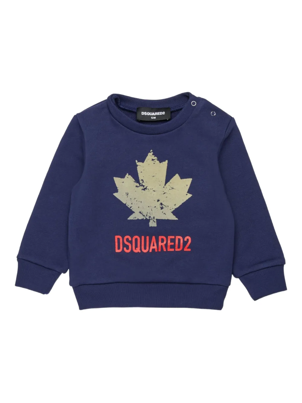 Dsquared2 Babies' Logo-print Sweatshirt In Blue