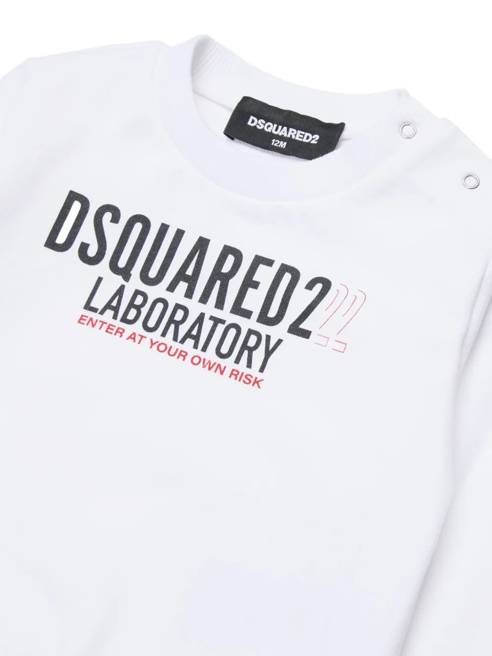 DSQUARED2 KIDS Laboratory sweater Wit