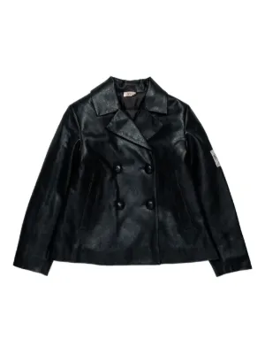 MONNALISAショートダウンジャケット140サイズ　美品 Monnalisa パデッドジャケット | ブラック | FARFETCH JP