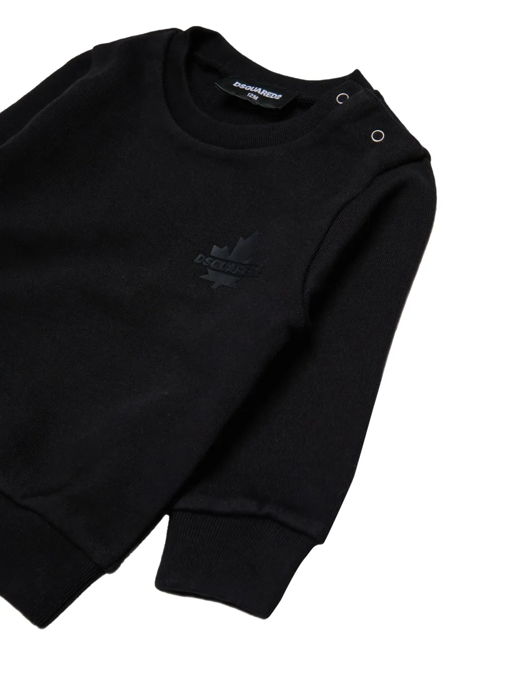 DSQUARED2 KIDS Sweater met logoprint Zwart