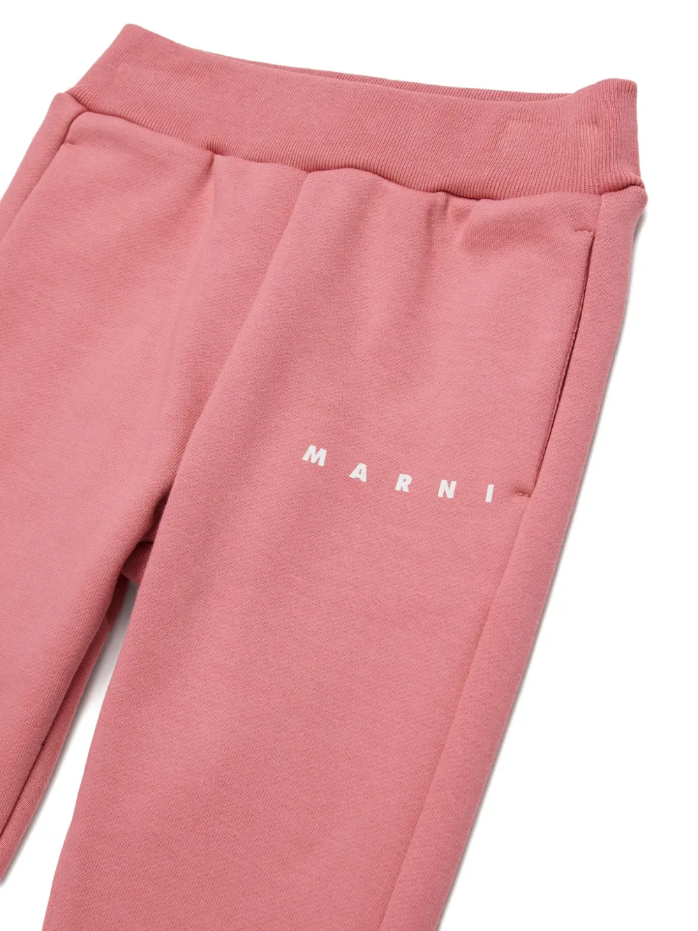 Marni Kids Katoenen trainingsbroek Roze