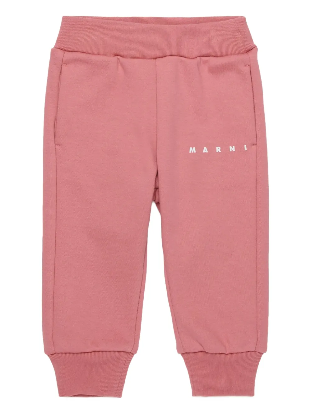 Marni Kids cotton track pants - ピンク Marni Kids cotton track pants - ピンク