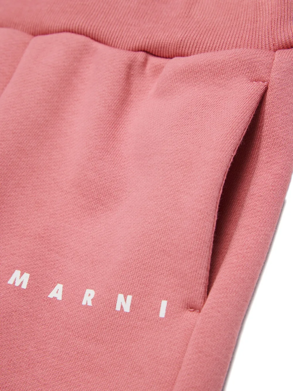 Marni Kids Katoenen trainingsbroek Roze
