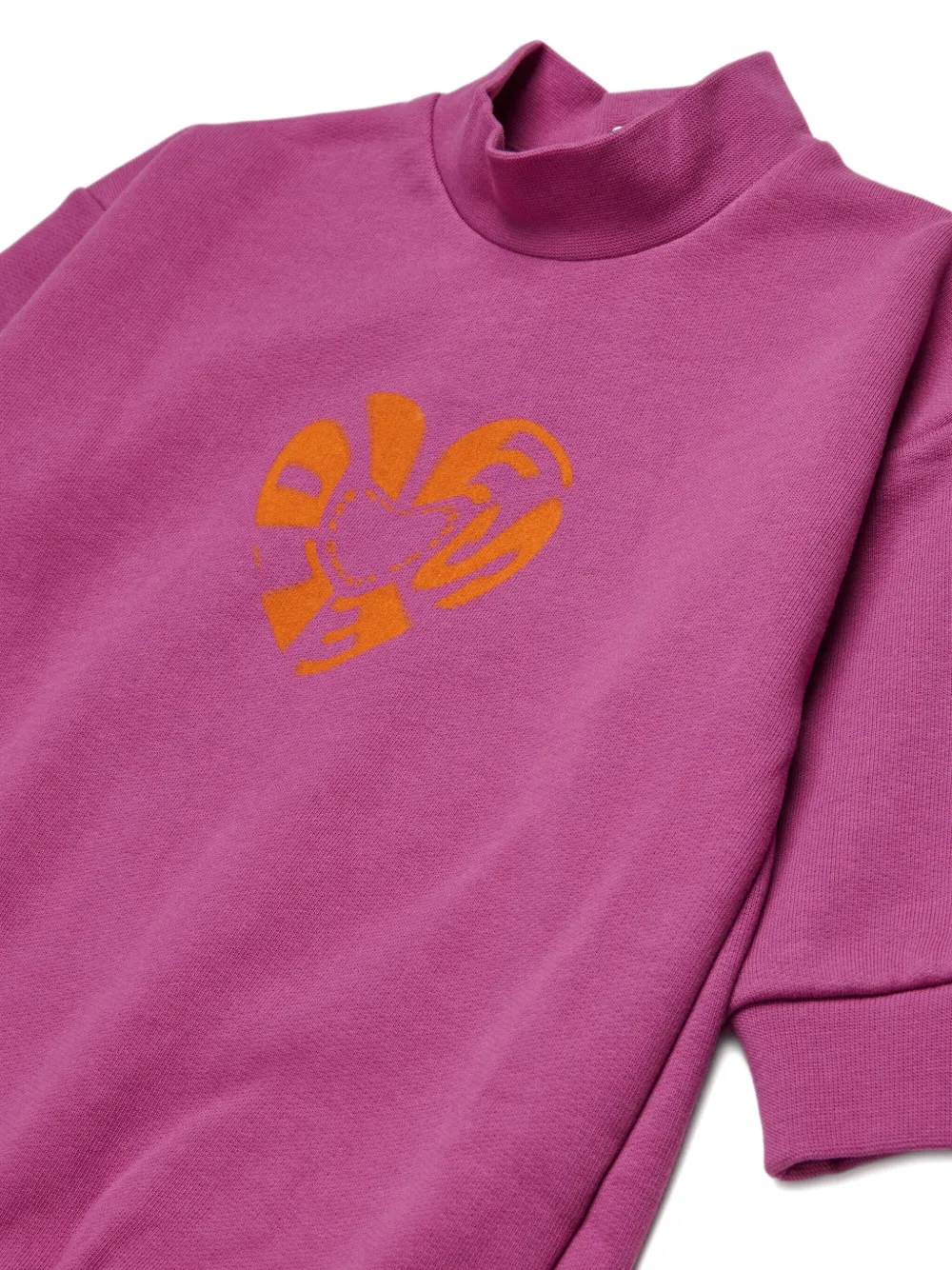Diesel Kids Katoenen jurk Roze