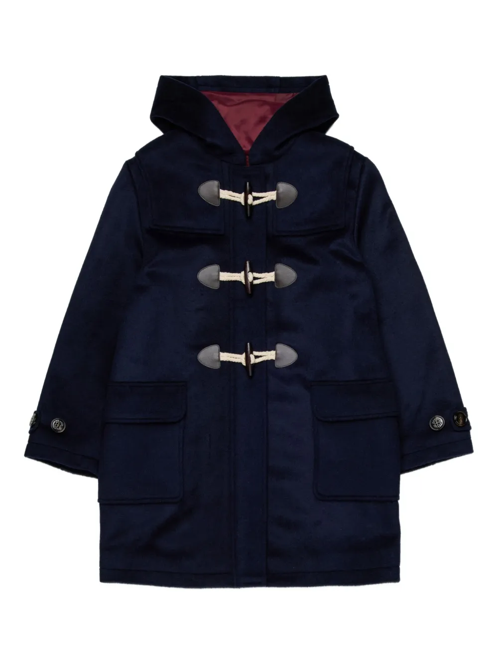 MAX & Co. Kids フーデッド コート - ブルー MAX & Co. Kids フーデッド コート - ブルー