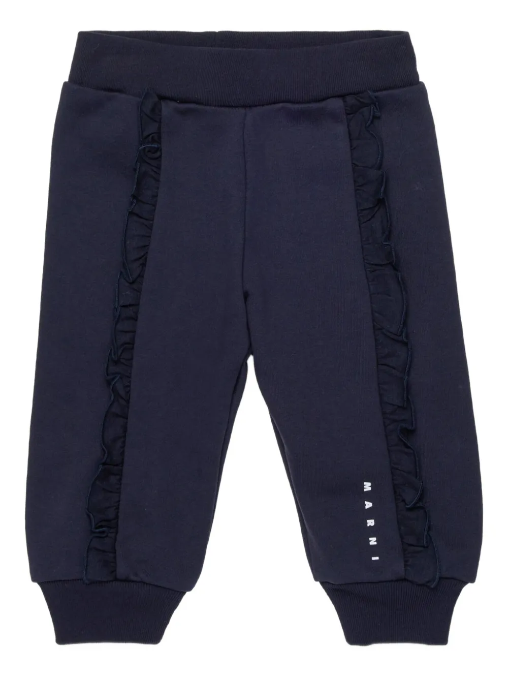 Marni Kids Jersey trainingsbroek Blauw