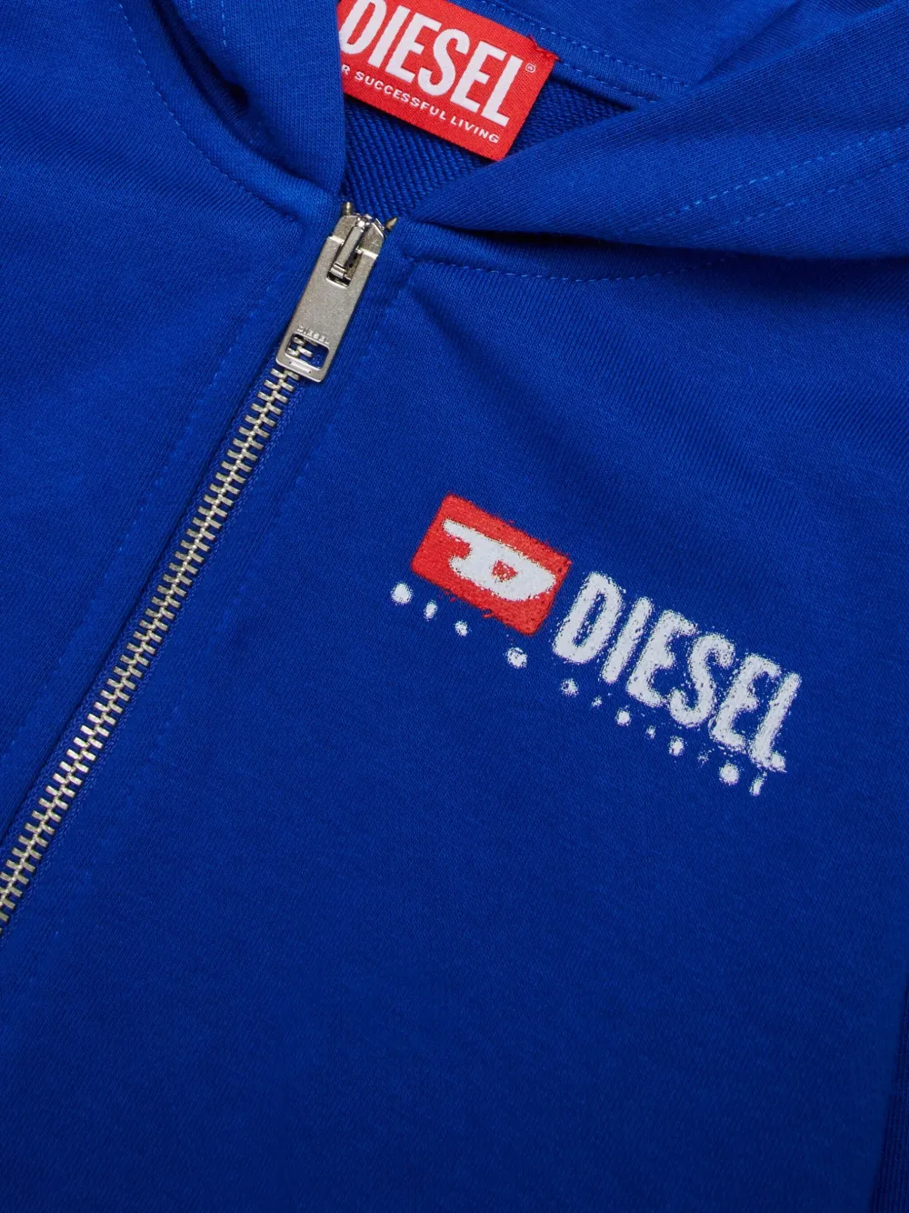 Diesel Kids S-Drops hoodie Blauw