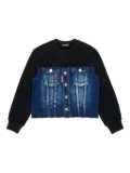 DSQUARED2 KIDS jersey sweatshirt - Black