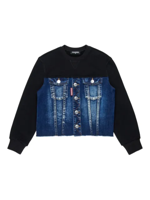 DSQUARED2 KIDS jersey sweatshirt