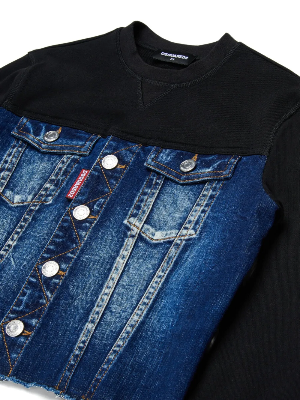 DSQUARED2 KIDS Jersey sweater Zwart