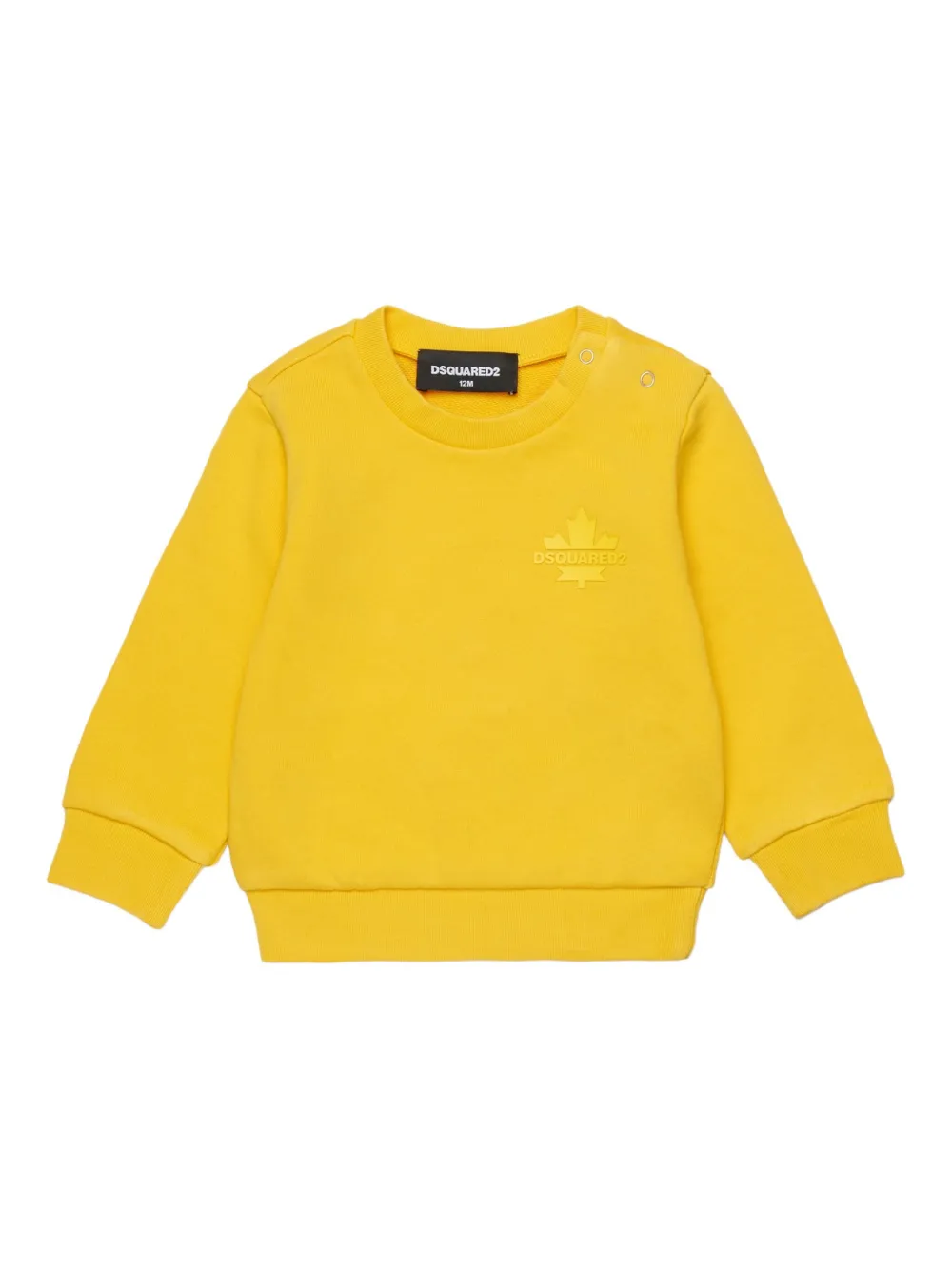 DSQUARED2 KIDS Sweater van katoen DQ218 YELLOW