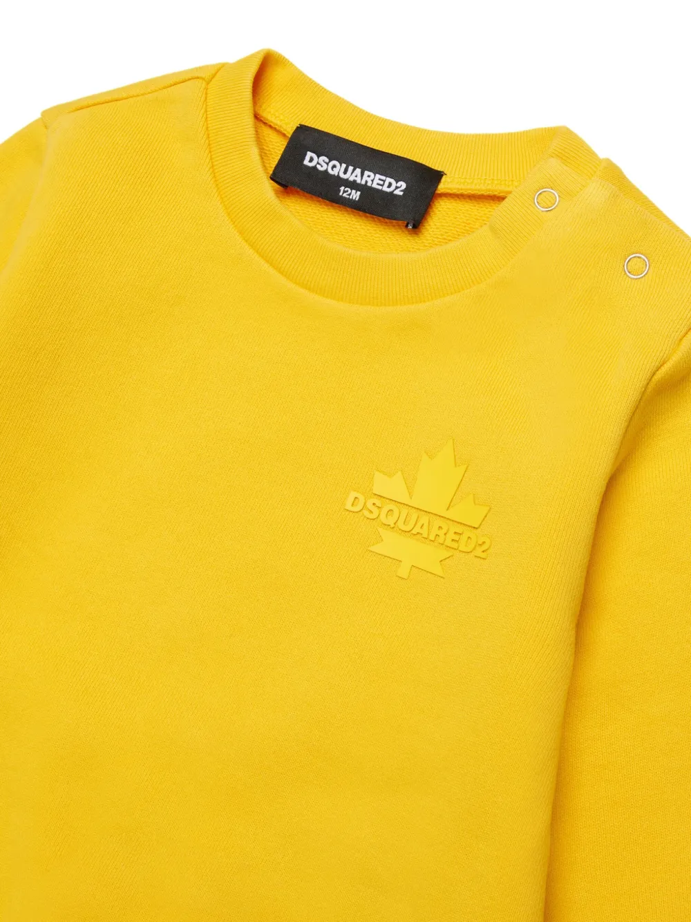 DSQUARED2 KIDS Sweater van katoen DQ218 YELLOW