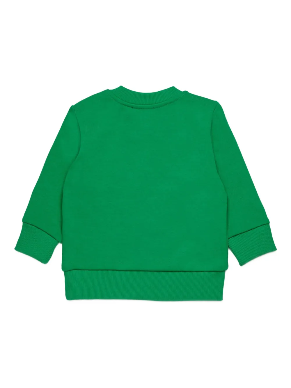 Diesel Kids Sweater met logoprint Groen
