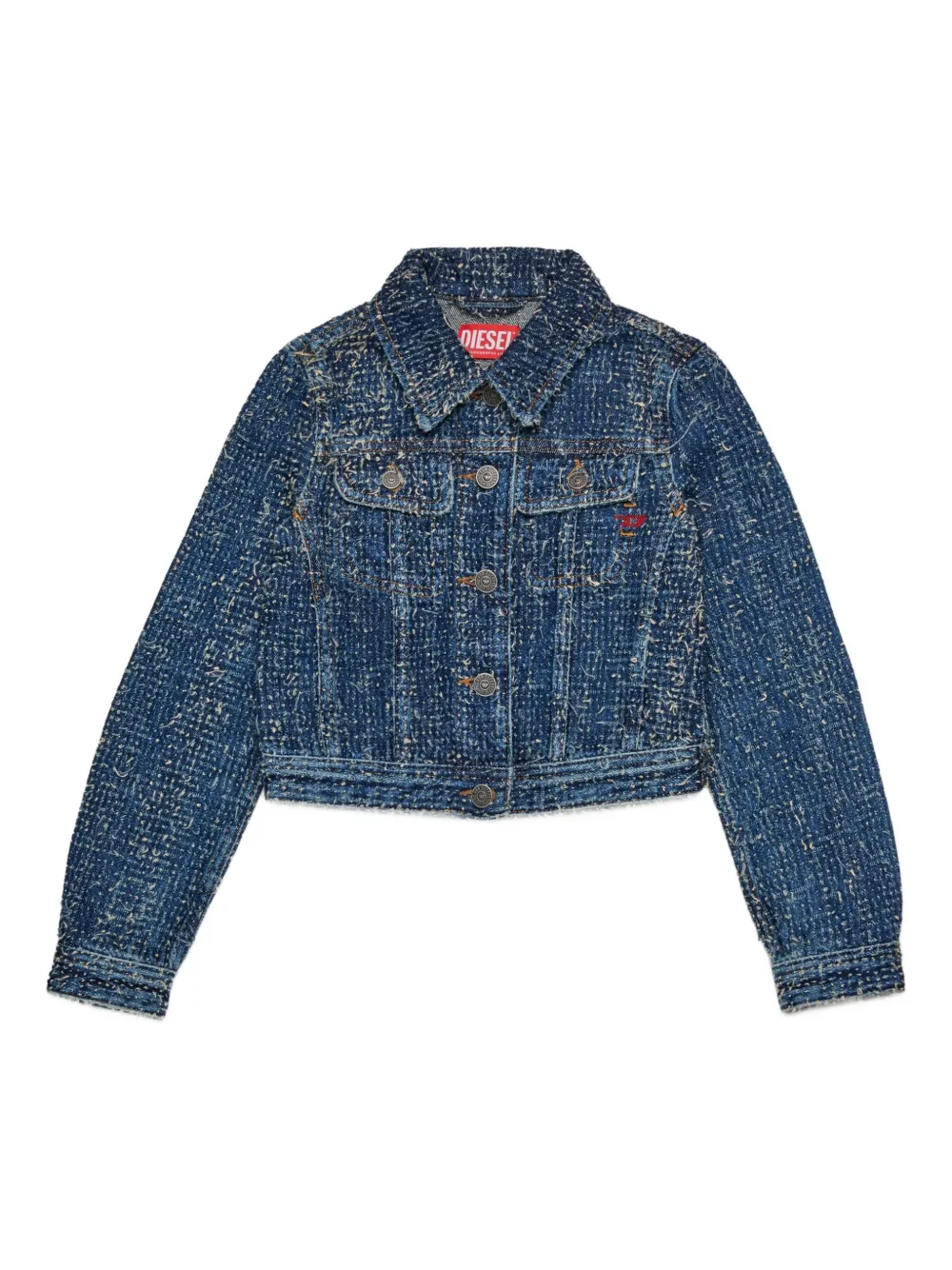 Diesel Kids Spijkerjack Blauw