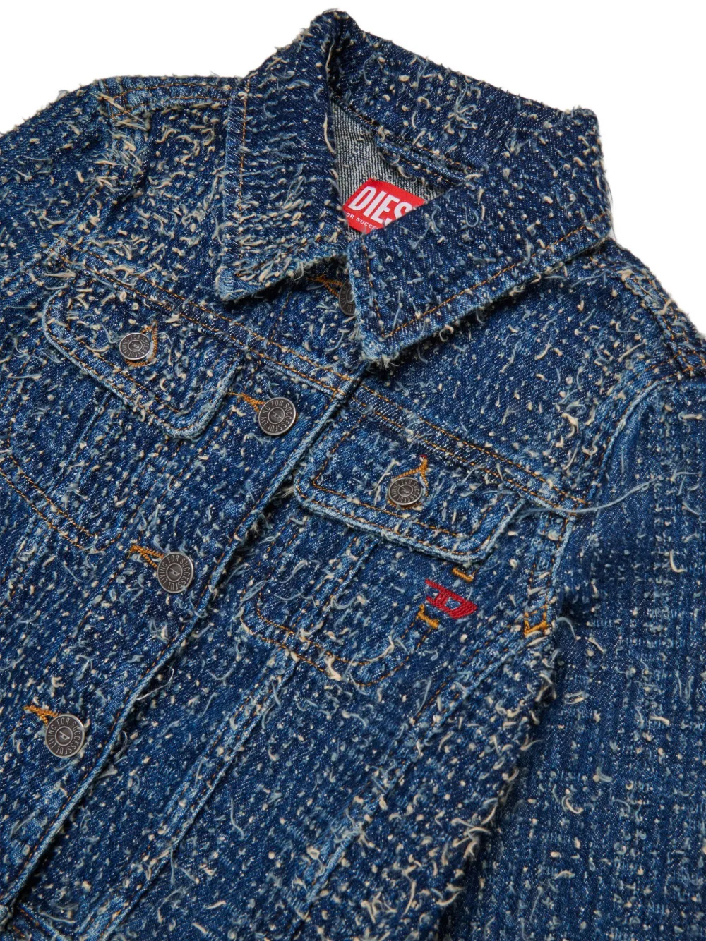Diesel Kids Spijkerjack Blauw