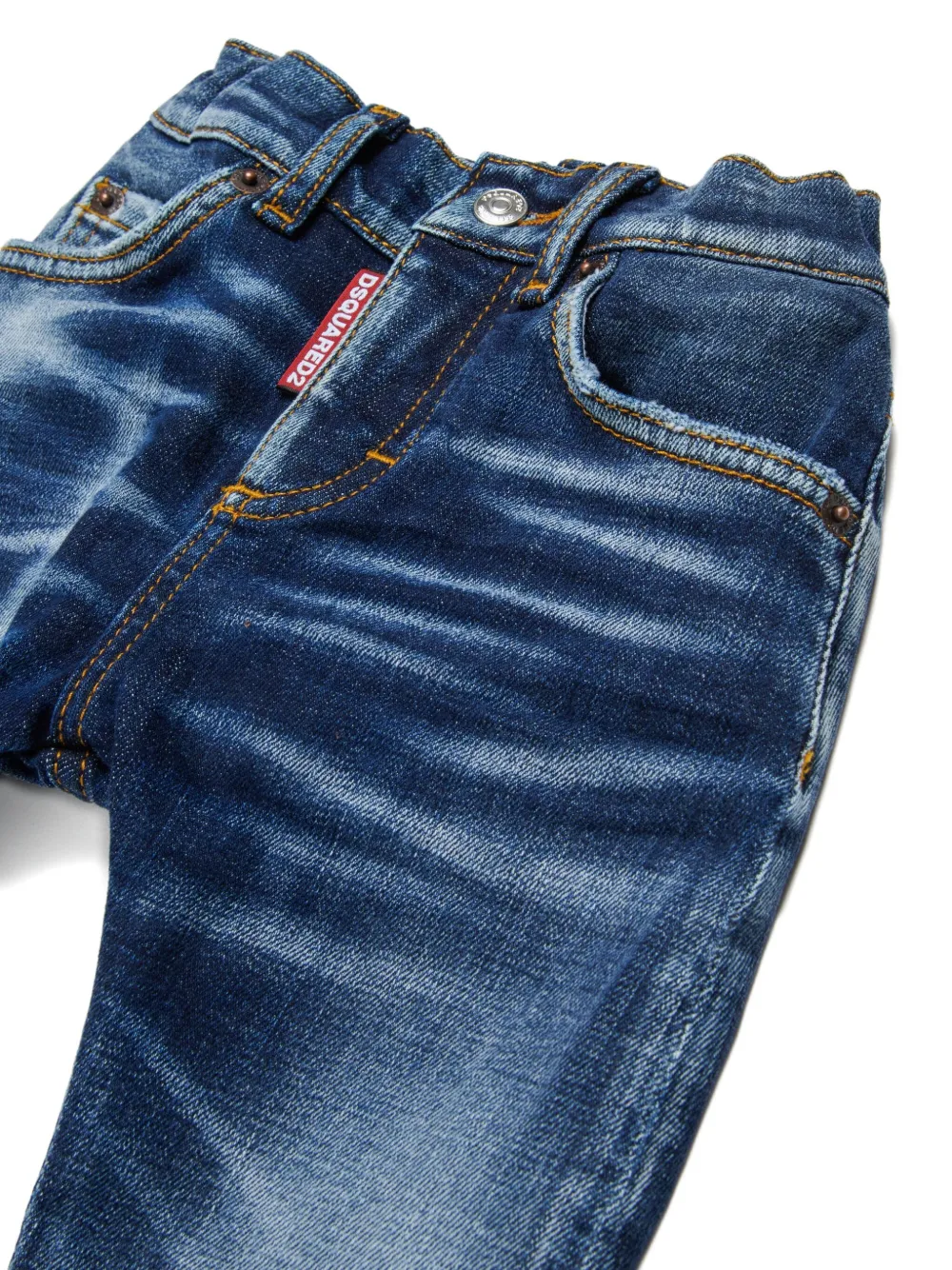 DSQUARED2 KIDS Straight jeans Blauw